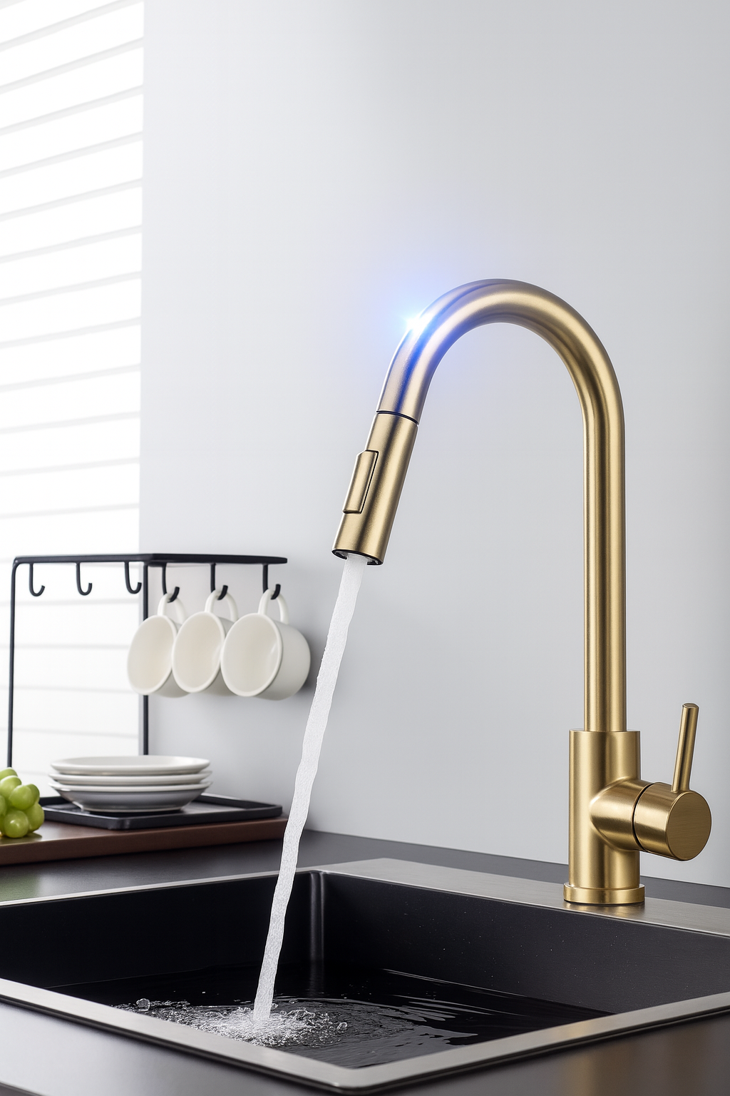 ZoniX - Bateria Kuchenna z czujnikiem dotyku