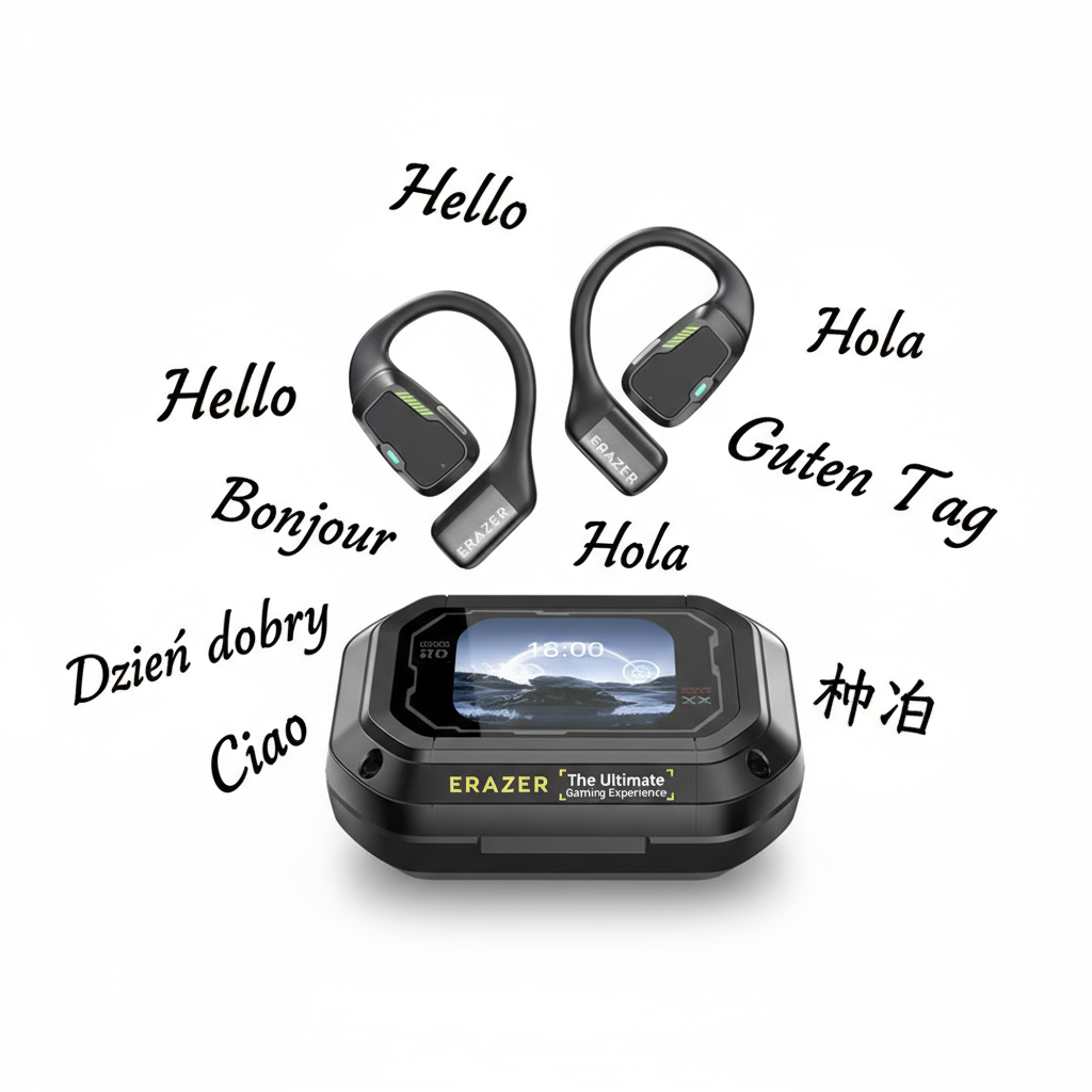 ZONIX Bezprzewodowe słuchawki / Tłumaczące w czasie rzeczywistym