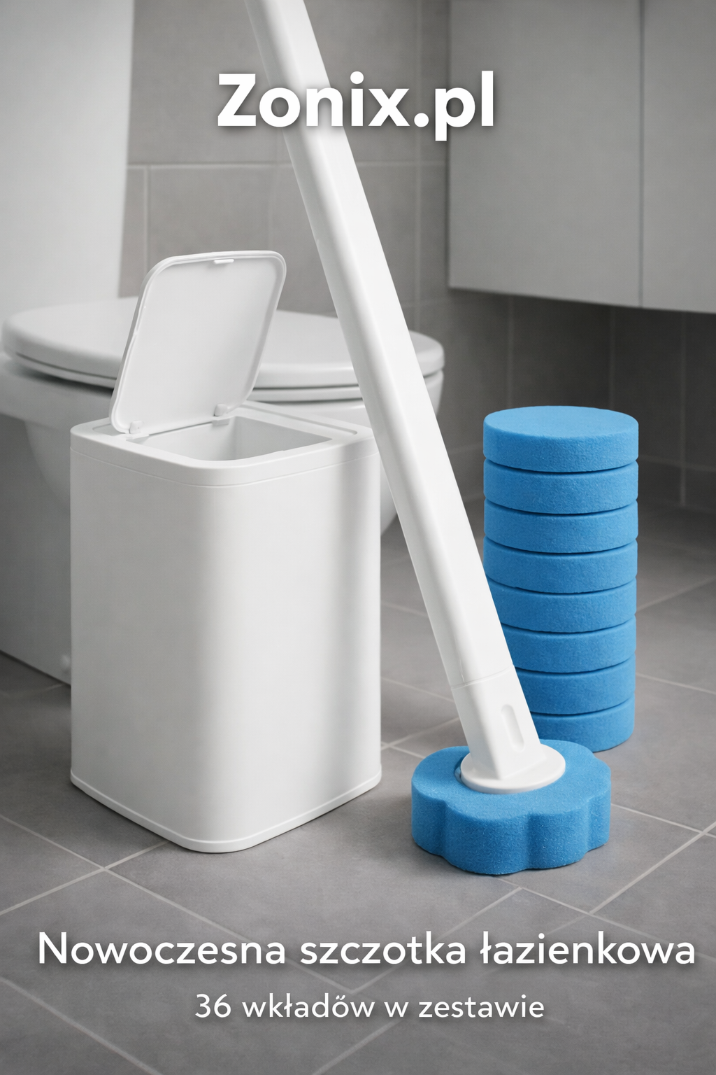ZoniX Szczotka z wymiennymi wkładami