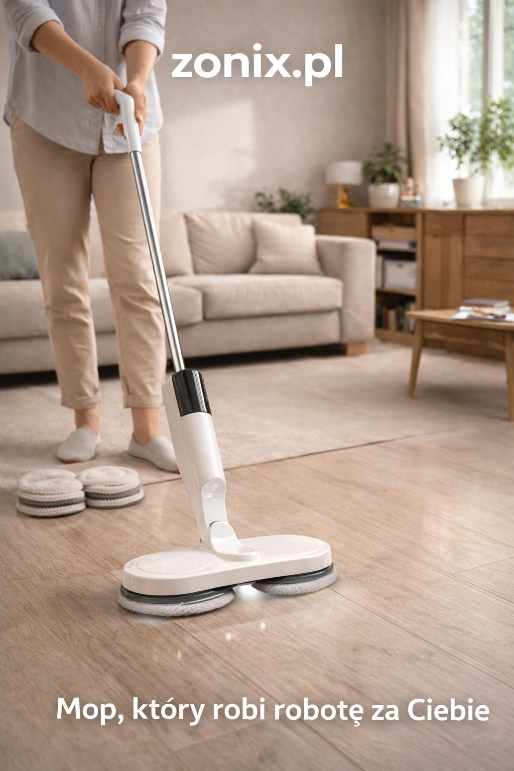 AquaSpin Pro™ Mop Elektryczny